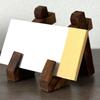 Support de livre en bois Support de livre de cuisine en bois massif Chevalet de lecture portable polyvalent pour cuisiniers,