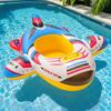 Inflatable Swimming Circle Aircraft Shape Boat Children's Swimming Ring  Water Play