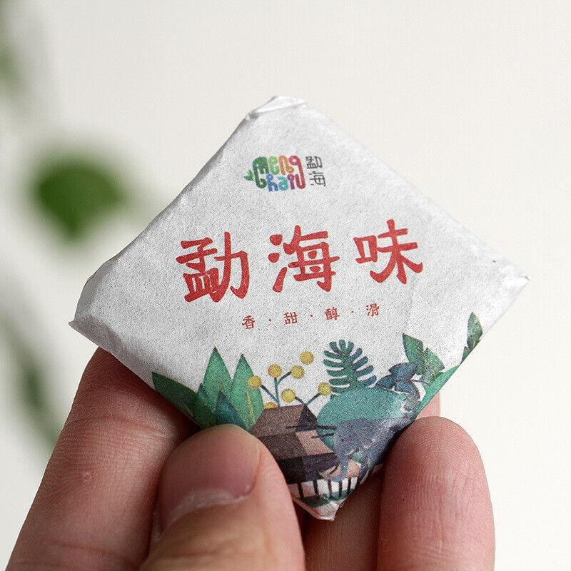 500G Yunnan Pu'er Tea Menghai Flavor Liten firkantet murstein 8g moden te