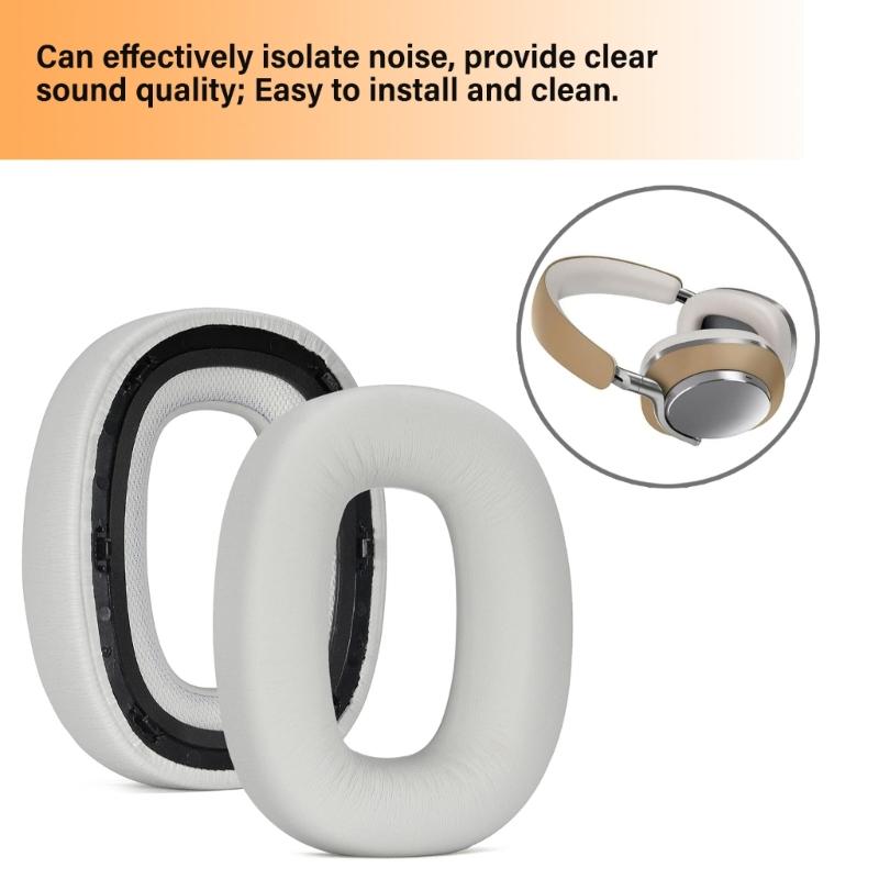 Comfort Ear Pads Replacement For Bowers Px8 PX7 Headphone, Ear Pads Soft Foam Ear Cups Cover Cushion