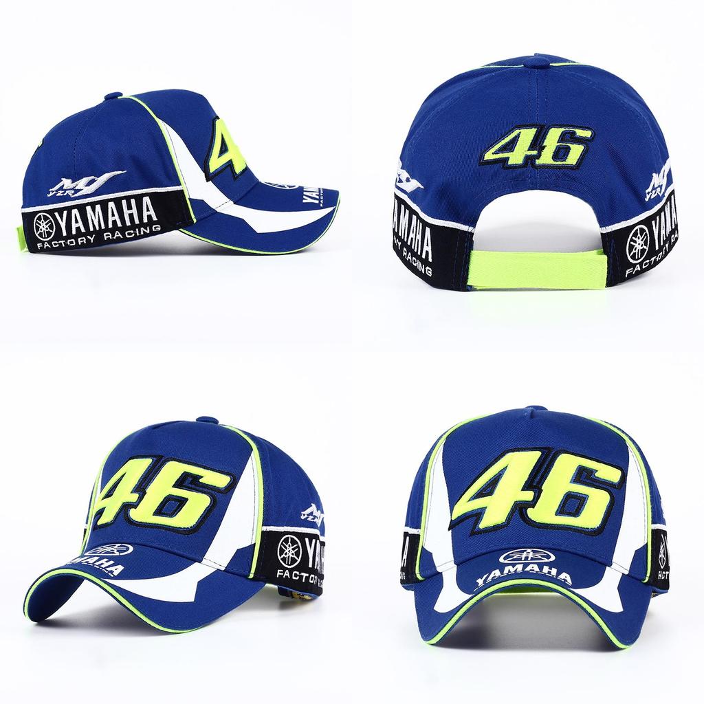 Premium Quality Moto Gp 46 Motorcycle Valentino Rossi 3d F1 Racing Cap Men Yamaha Hats