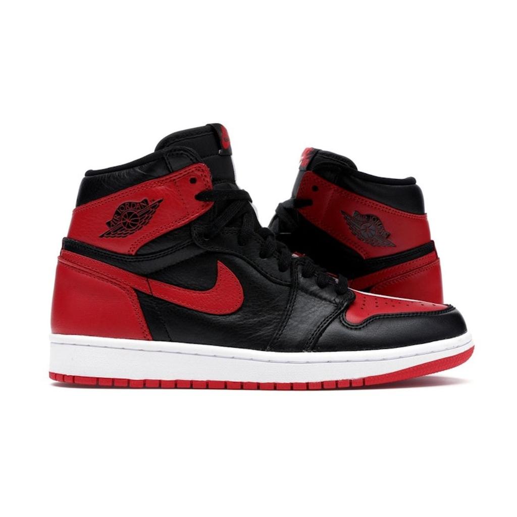 Air Jordan 1 Retro High OG NRG Homage to Home Unisex Sneakers Black black white-university-red 861428-061
