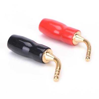 8Pcs 2Mm Audio Lautsprecher Kabel Pin Stecker Banana Stecker Schraube Für Hifi