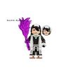 8KS BLEACH Minifigurky Stavebnice Hračka Figurka Model Kostky