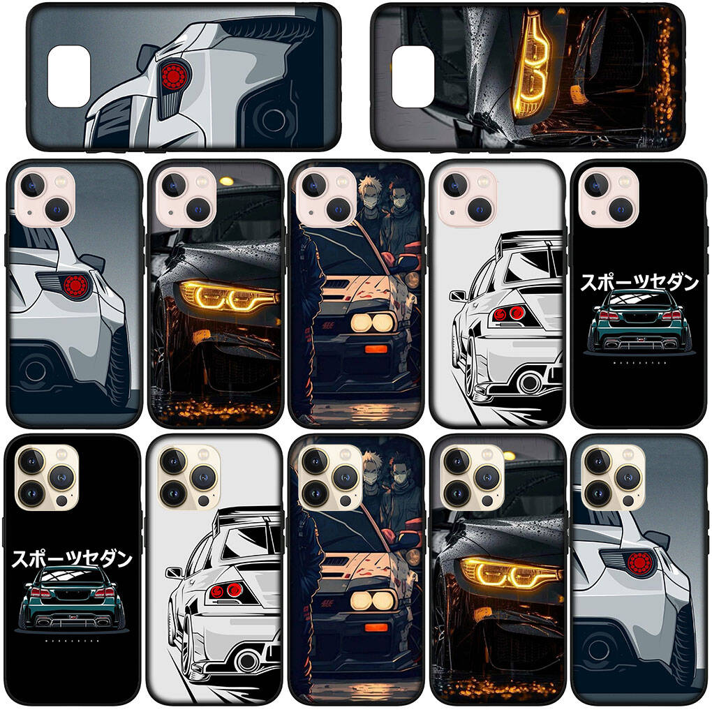 For Motorola Moto Edge 70 60 50 G54 G86 Samsung Galaxy S25 iPhone 17 16 15 Xiaomi Redmi Note 14 13 Pro Max Phone Case Supercar Anime Super Car Cover