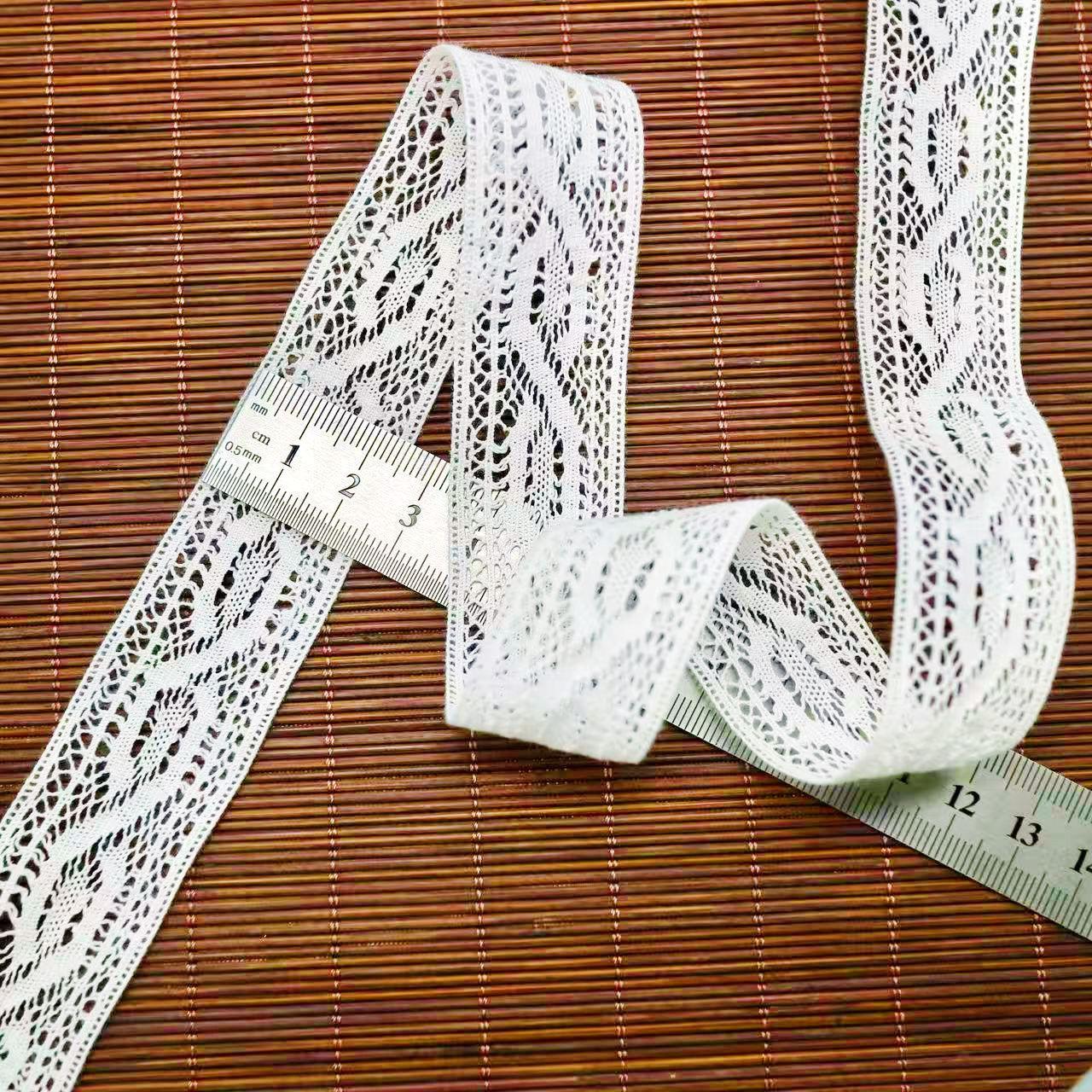 Хлопковые кружевные аксессуары для одежды, Домашние аксессуары для одежды, Кружево для рукоделия, Кружево 009