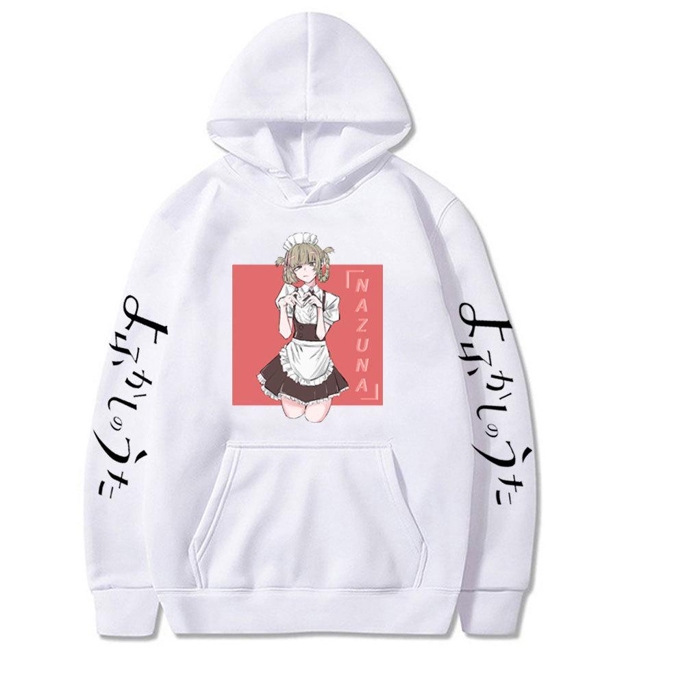 NAZUNA Anime Pullover Hoodie: Autumn/Winter Cartoon Style - Plus Size Trendy European/American Design