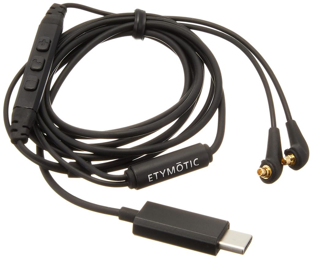 USB for Etymotic ER Series USB To MMCX Connector [ ] TYPE-C Re-cable TYPE-C 1.3m