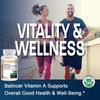 Balincer Vitamin A 10,000 IU Dietary Supplements, 120 Capsules