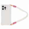 For iPhone 16 Pro Case Reinforced Corner Shockproof TPU Phone Cover with Wrist Strap