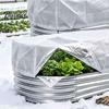 Heavy Duty Plant Frost Blanket Winter Protection Cover for Raised Garden Bed, with Aluminum Liner, Drawstring Closure, Reusable Freeze Insulation 4 x