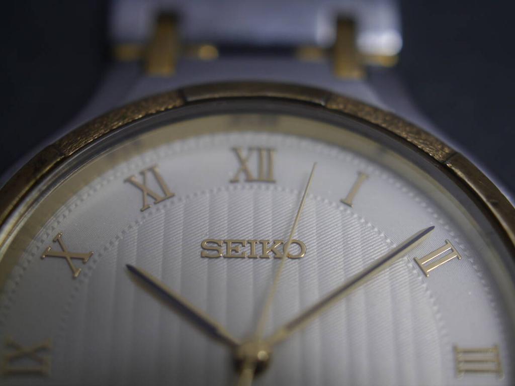 SEIKO Dolce Quartz Watch ad462 3-Hand 5E31-6E80 Men's