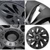 High Quality 4Pcs/Set Auto Hub Caps Fit For Tesla Model 3 2018-2024 Protecting Wheel Covers Direct Replacement Car Accessories