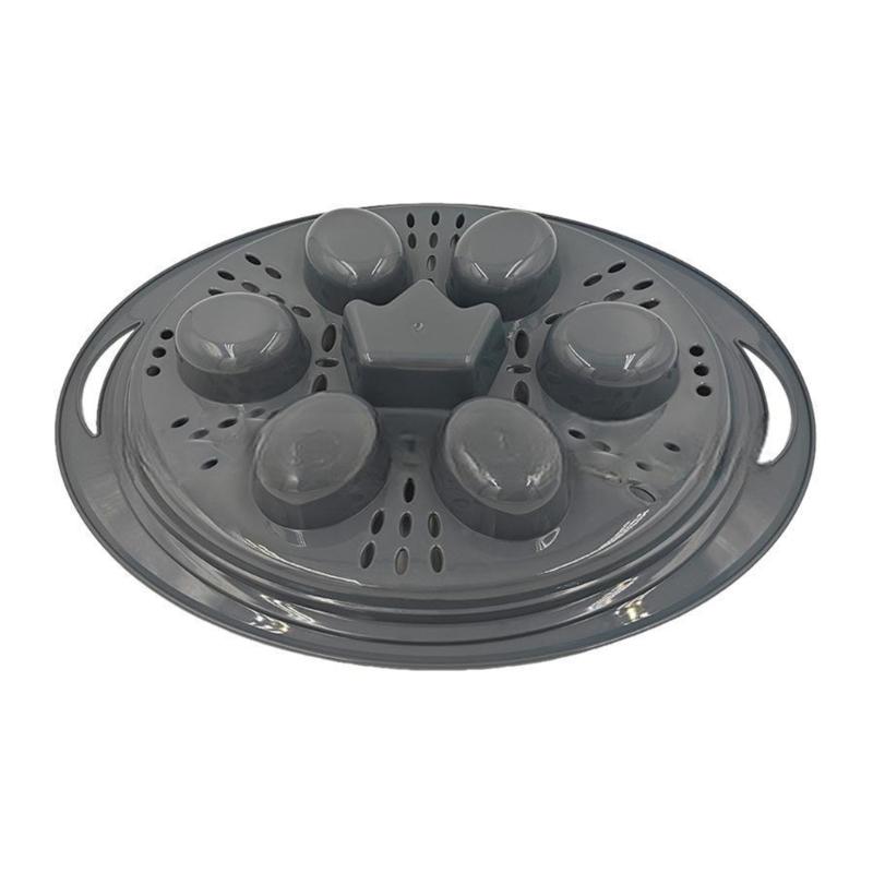 Multifuntional Cooker Attachment Eggs Cooker Insert Eggs Boiler Kitchen Accessory Eggs Cooking Insert ABS Texture