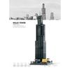 MOC World Famous Architecture Edifice Opera House Building Blocks Villa Savoye Bridge Tower Toy Children Birthday Christmas Gift