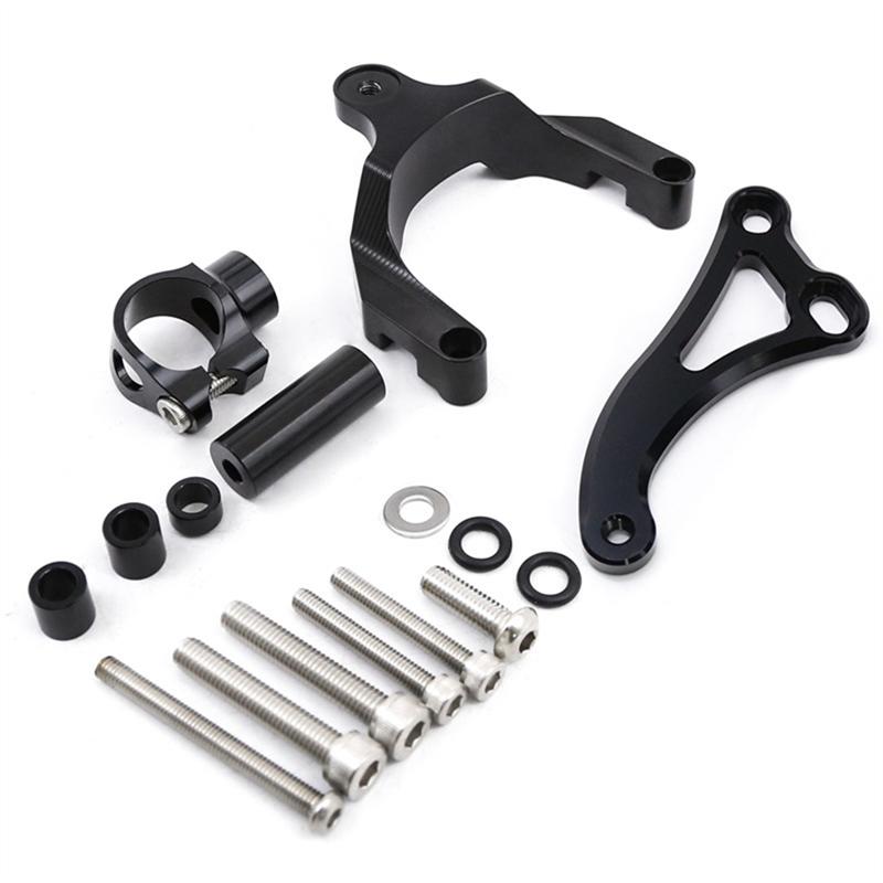 For GSXS750 GSX-S750 Damper Bracket Forgsxs750 GSX-S750 Steering Damper Stabilizer Support Motorcycle Accessories-A87Q
