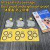 Transparent Lens Film for iPhone 16 & 14, 13 Glass Rear Camera Protector