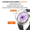 Bling PC Hülle Rahmen für Huawei Watch GT6 41mm Gehäuseschutz Diamantkristall Bumper für GT6 41mm Hülle Zubehör