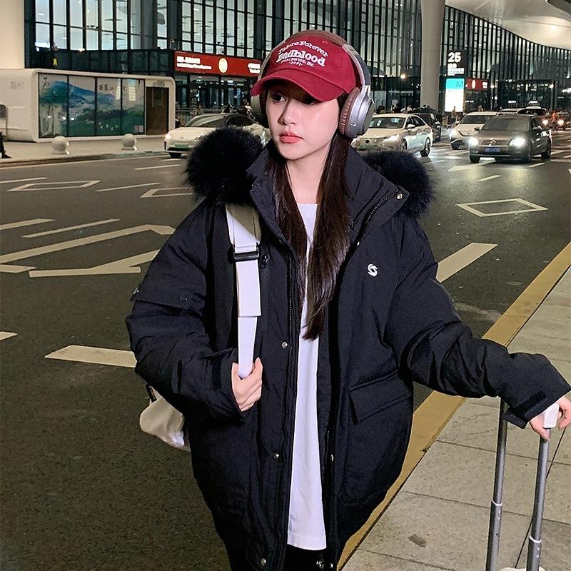 Export winter women's cotton-padded jacket short bread jacket large size cotton-padded jacket women's jacket tide