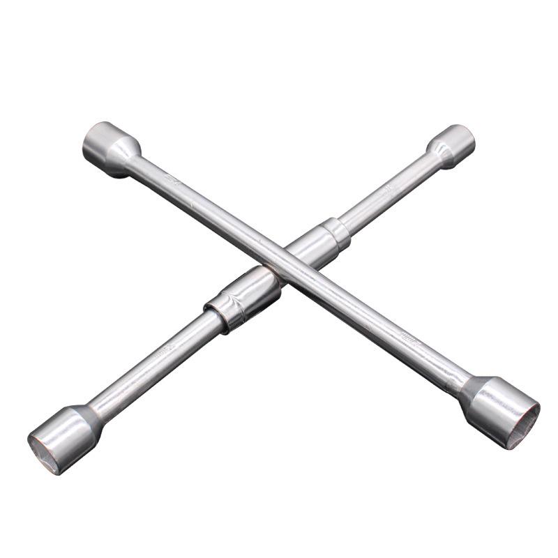 Folding Cross Tire Wrench – Labor-Saving Tool for Easy Tire Change