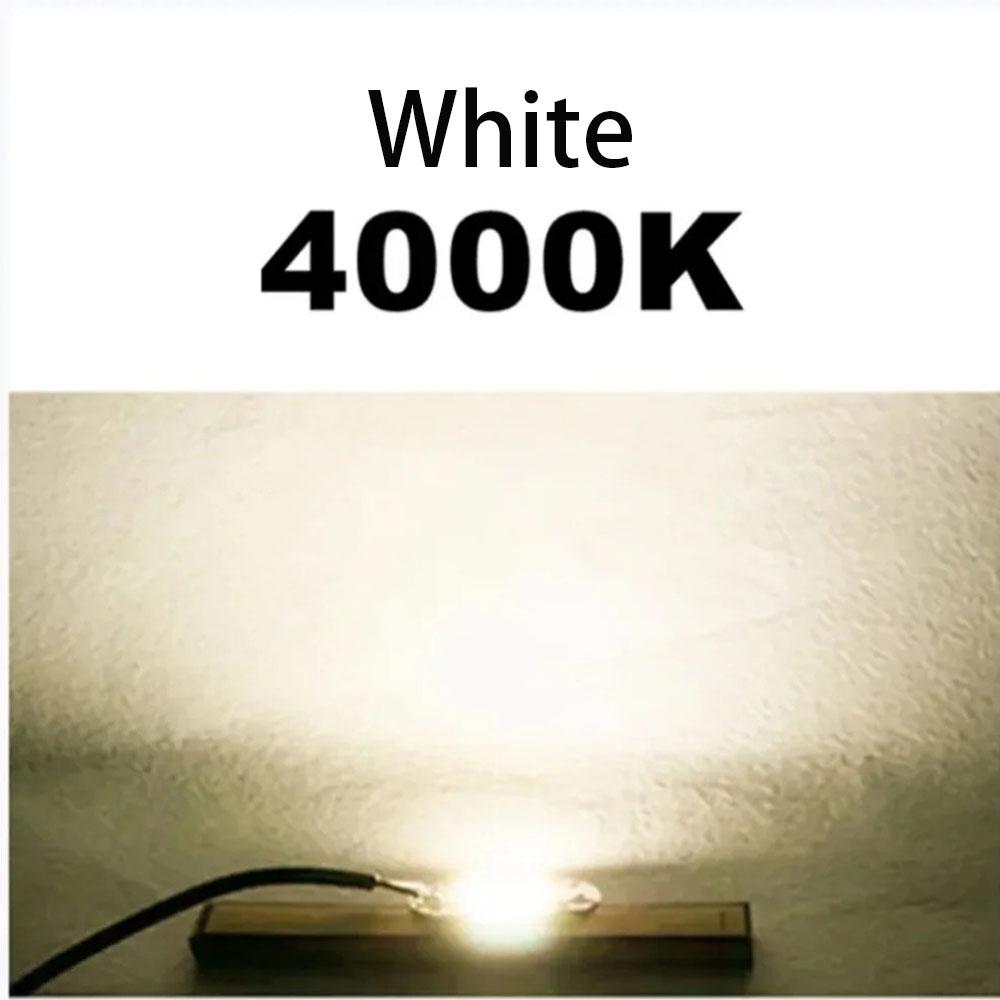 10pcs COB LED Chip 7W 10W 12W 11mm Light Emitting Surface 3000K 4000K 6000K LED Lamp Beads Spotlight Downlight Lamp Light Source