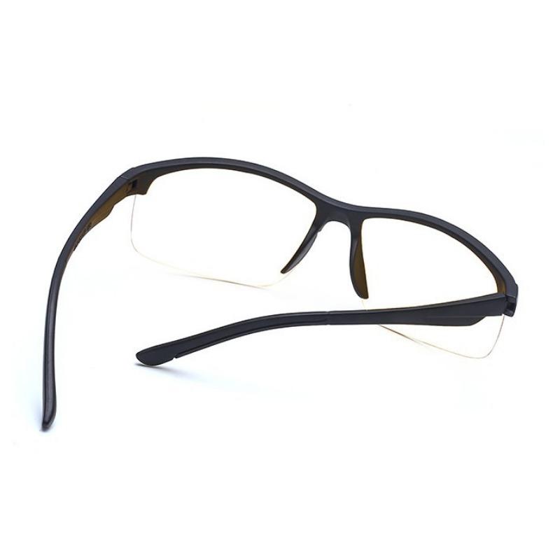 Men Night Vision Glasses for Driving Yellow Glasses PC Frame Sunglasses Outdoor Glasses To Handle At Night Anti Glare Gafas