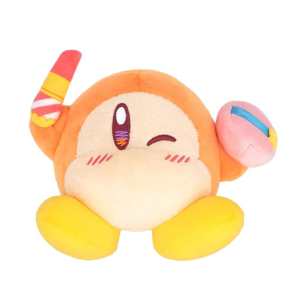 Sanei Boeki Kirby of the Stars Kirby Glad Morgon Gosedjur Sminklek (Waddle Dee) B16 x D12 x H11cm Gosedjur KHM-02