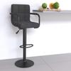 Day and Night - Day and Night Kitchen Stool Dark Gray Fabric