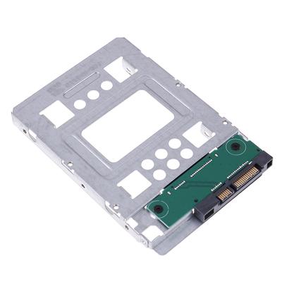 2,5" SSD SAS 3,5" SATA kõvaketta adapteri kandik Vahetatav pistik