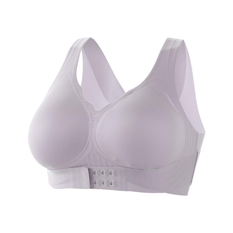 Women's Posture Correcting Seamless Bra with Front Buckle - Lifts, Shapes & Supports for Beautiful Back and Anti-Sagging.