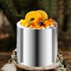6-12 IN Adjustable Round Pastry Ring Mold for Making Chocolate Mousse Cheese Cake Jelly Baking Tools with Scale Easy To Clean