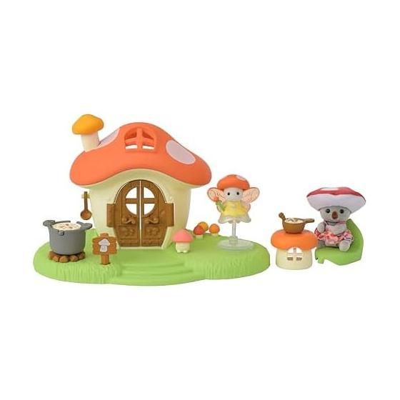 Sylvanian Families [Fairy s mushroom house] F-43 ST mark certification 3 years old and up Toy Dollhouse Sylvanian Families EPOCH