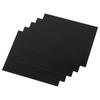 5Pcs Black Anodized Aluminum Sheet Blanks 7x5 Inch Engravable Plate for Office Signs Door Panel Reflectors Weather Resistant