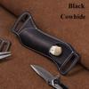 16.5*6.5cm Fold Knife Brown Case Holder New Pocket Hunt Holder  Camping Equipment
