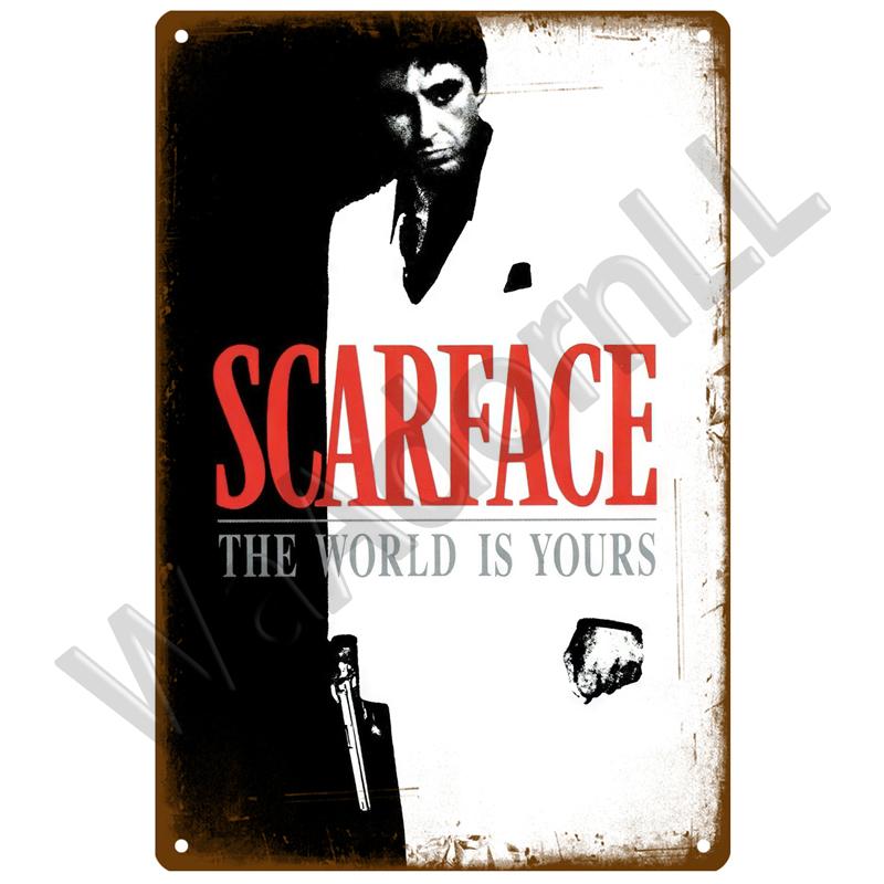 Film Vintage Metal Sign Poster Movie Retro Tin Sign Cinema Wall Art Deco Decoration Plaque For Home Room Decor Aesthetic Gift