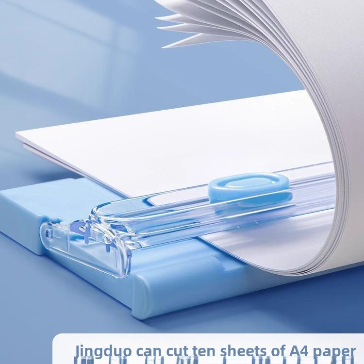 1PC Portable Mini Two-way A4 Paper Cutter Manual Cut Photo Card Machine Office Paper Cutter Handbook Artifacts