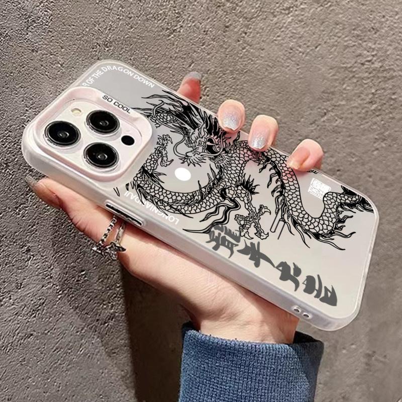 Luxury Dragon Totem Anti-drop Armour Case For  Redmi Note 13 12 11 Pro Plus 5G 12S 11S 10S Pro Redmi 13C 12C 13 14C Cover