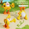 Krabbelspielzeug für Babys 6 12 Monate Rollende Uhrwerk-Ente Aufziehspielzeug für Säuglinge Bauchlage Baby Spielzeug Frühes Lernspielzeug für Babys Geschenk