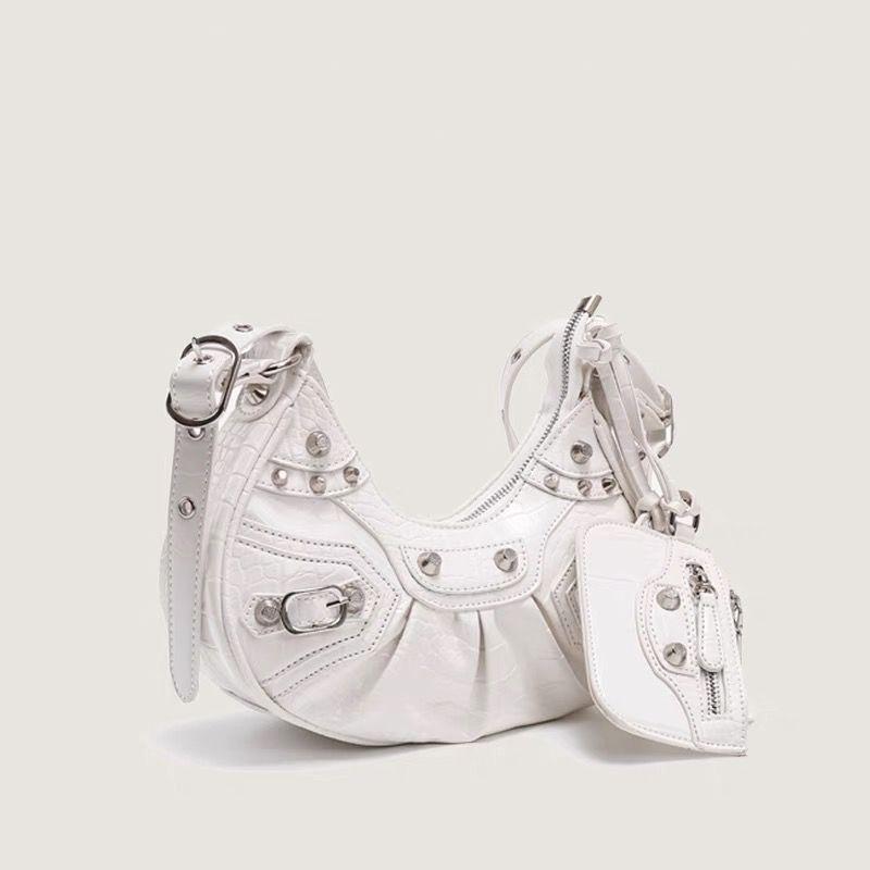 

Нова сумка під пахвину Модна плечова жіноча сумка білий