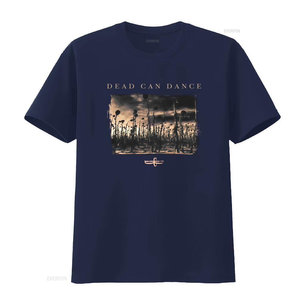 Dead Can Dance Anastasis Copertina Album Stampa Cotone Maglietta Nera S 5XL vintage Lavata Morbida streetwear uomo Leggermente Elastica