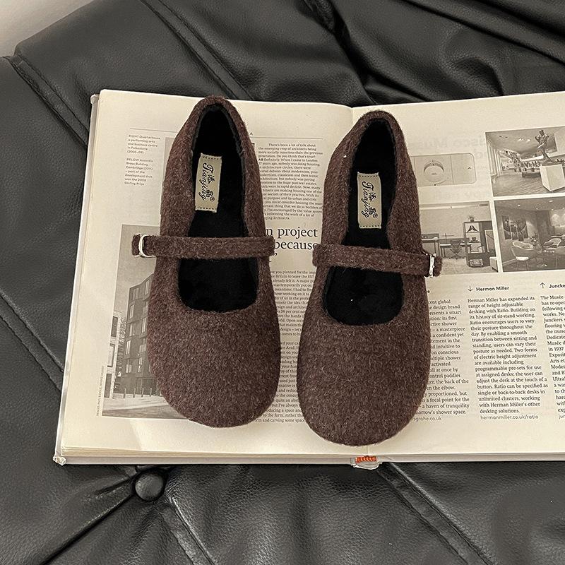 

Нежные туфли с квадратным носком, одинарные туфли в сказочном стиле, туфли бабушки, осень и зима, ретро-стиль, однотонные туфли Мэри Джейн, хлопковые туфли 40 темно-коричневого