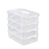 Sundries Storage Organizer for Toys, Building Blocks, and Small Parts with Compartmentalized Drawers