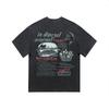 American Retro Heavy Pure Cotton Short-sleeved Men's Trendy Lazy Style Loose Casual Summer T-shirt