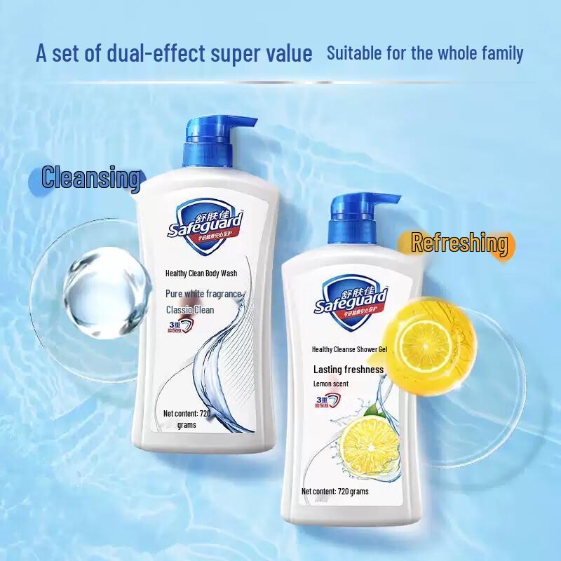 Safeguard Classic White Body Wash