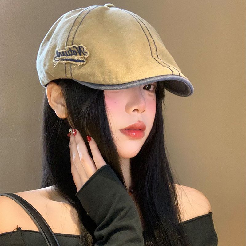 

New Summer Cotton Newsboy Caps For Men Hats Berets British Western Style Cap Classic Woman Vintage Adjustable Casual Linen Beret хаки