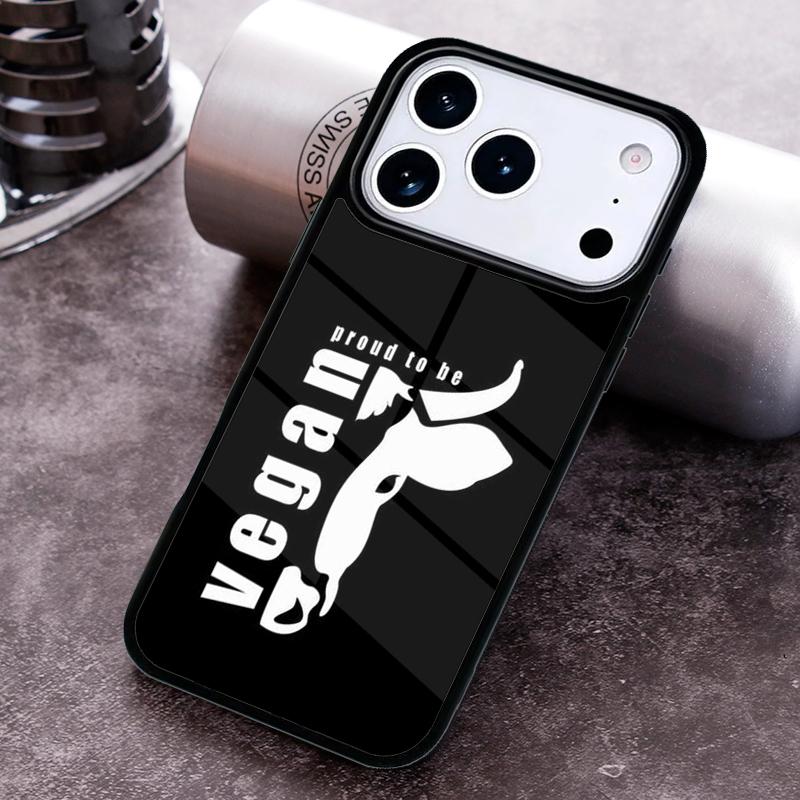 

VEGAN FOOD QUOTES ANIMAL LOVE VEGGIE Phone Case For iPhone 17,16e,15,14,13,12,11,Mini,Pro,MAX soft Silicone Cover iPhone17