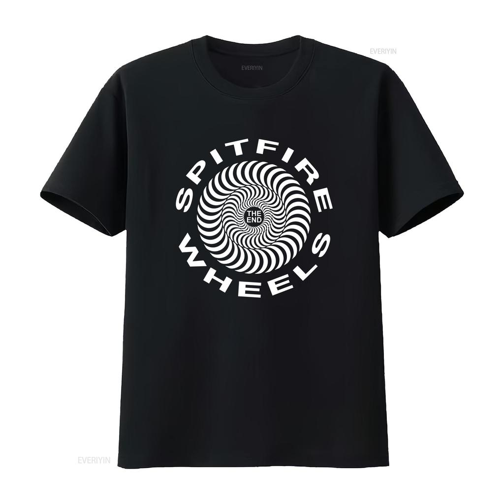New skateboard wheels Active T Shirt Logo American Funny Size S to 5XL vintage Washed fashion Unisex Stretched Versatile