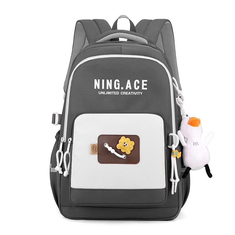 Student burden reduction Large capacity Middle school student Junior high school student schoolbag Female high school student Girl primary