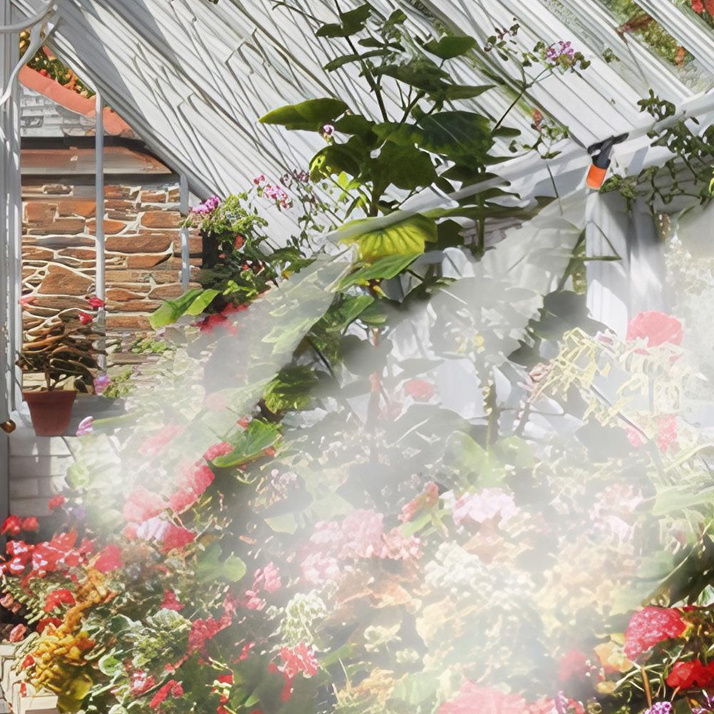 500 buc Duza Irigare Gradina 1/4 Inch Picurator Reglabil Stropitor Emițător Micro Picurare Balcon Curte Sera Udare Picurător