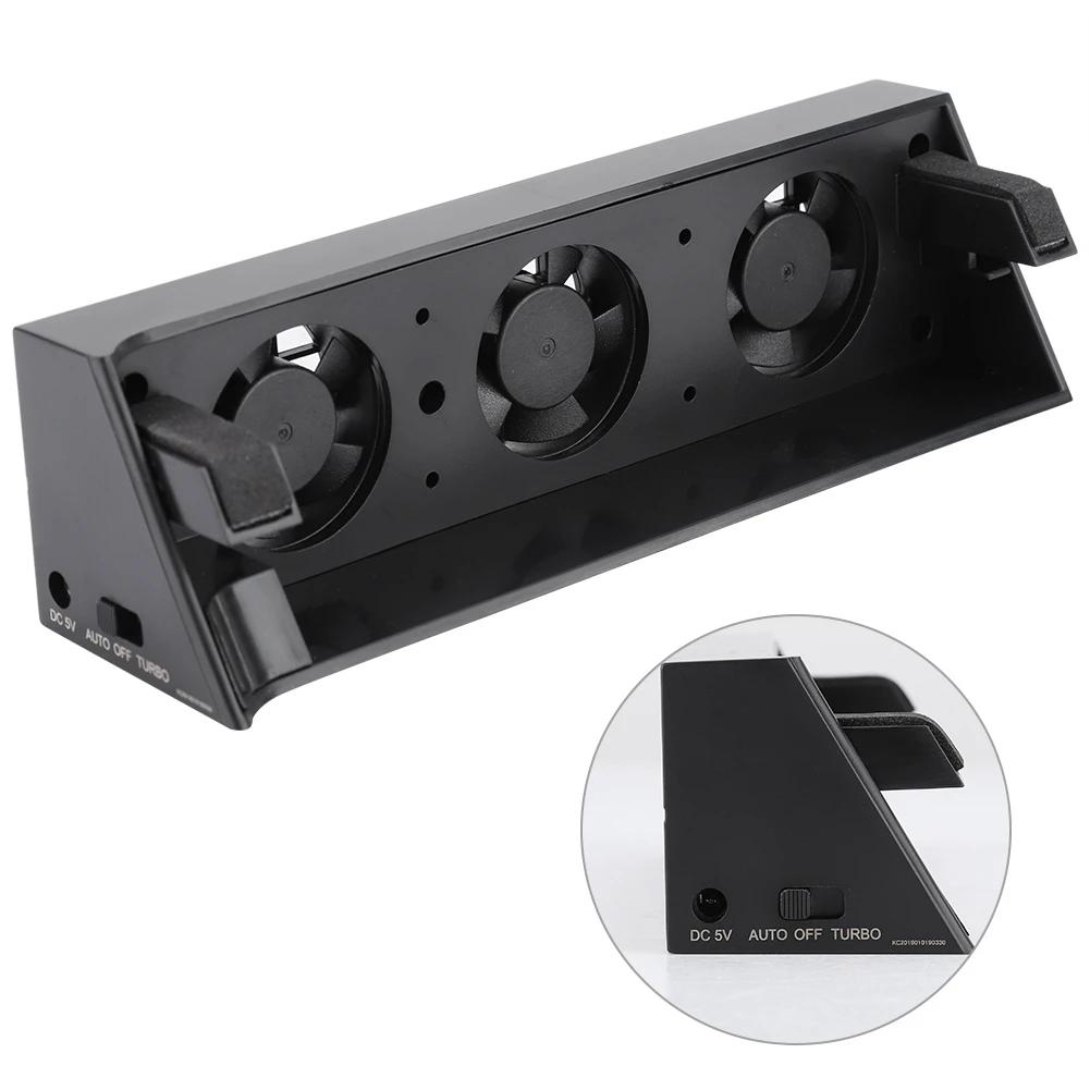 Kühler für PS4 Slim Lüfter zur Kühlung für PS4 Slim Wärmeabfuhrkühler Intelligente Temperaturregelung Kühlgebläse für PS4 Slim